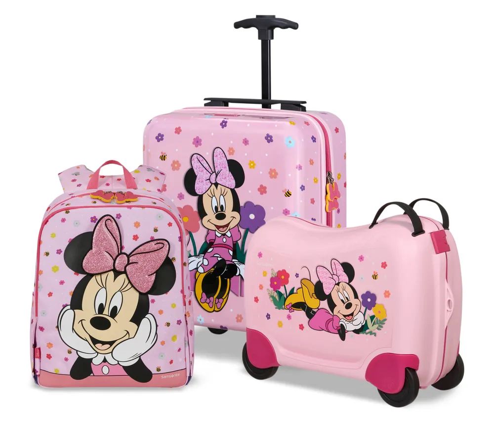 SAMSONITE DREAM2GO DISNEY RIDE-ON SUITCASE DISNEY, MINNIE FLOWER POWER