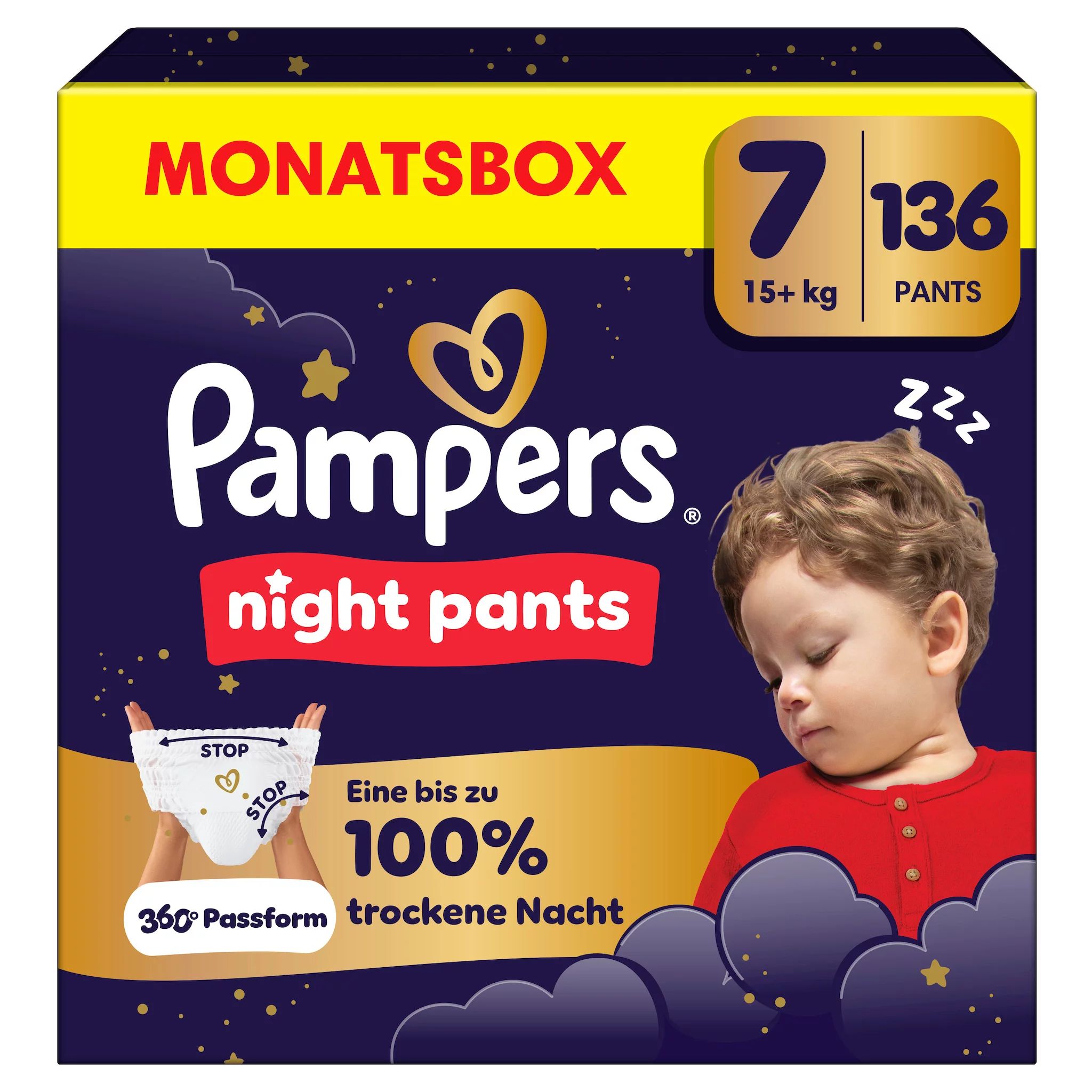 Pampers Night Pants Gr.7 