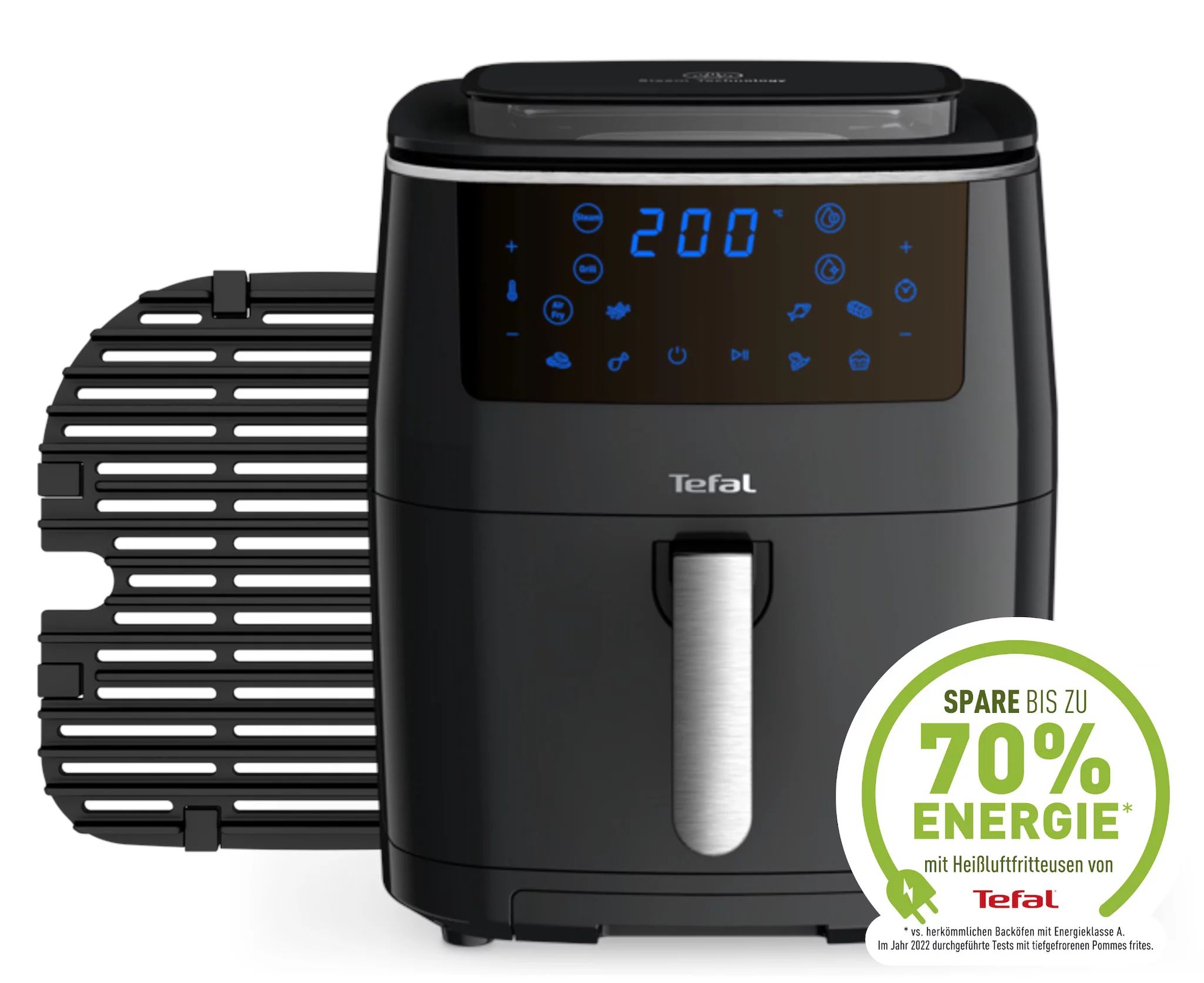 Tefal Heißluft-Fritteuse FW2018 Easy Fry Steam & Grill