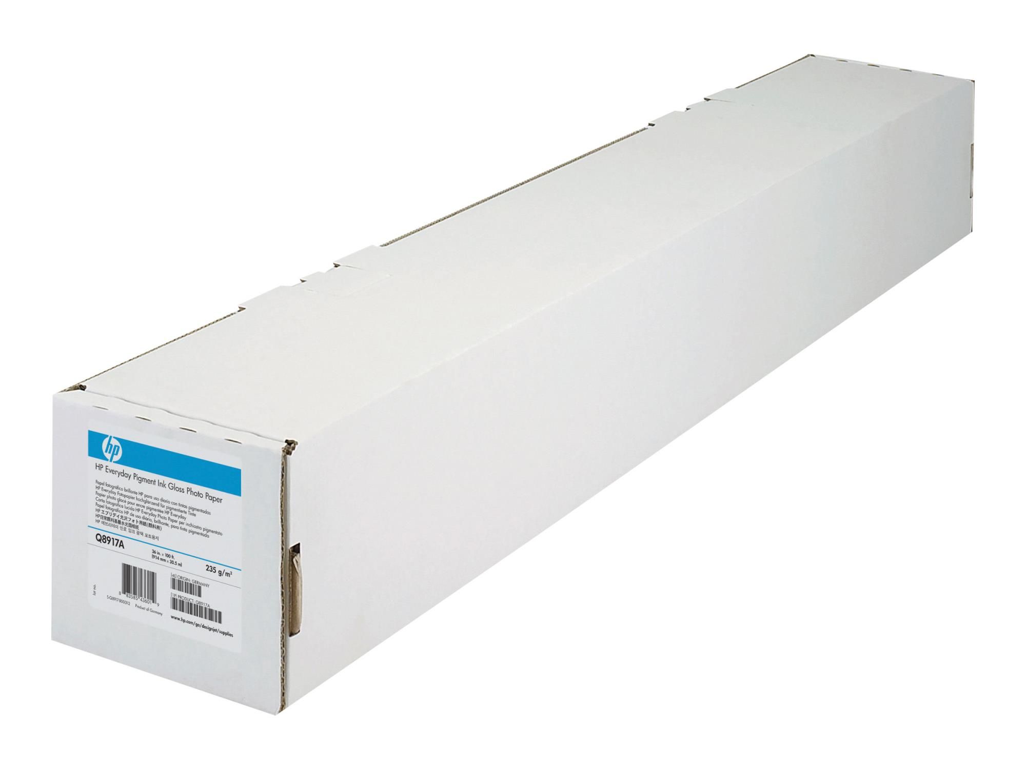 HP Everyday Pigment Ink Gloss Photo Paper - Glänzend - 235 Mikron - Rolle (91,4 cm x 30,5 m)