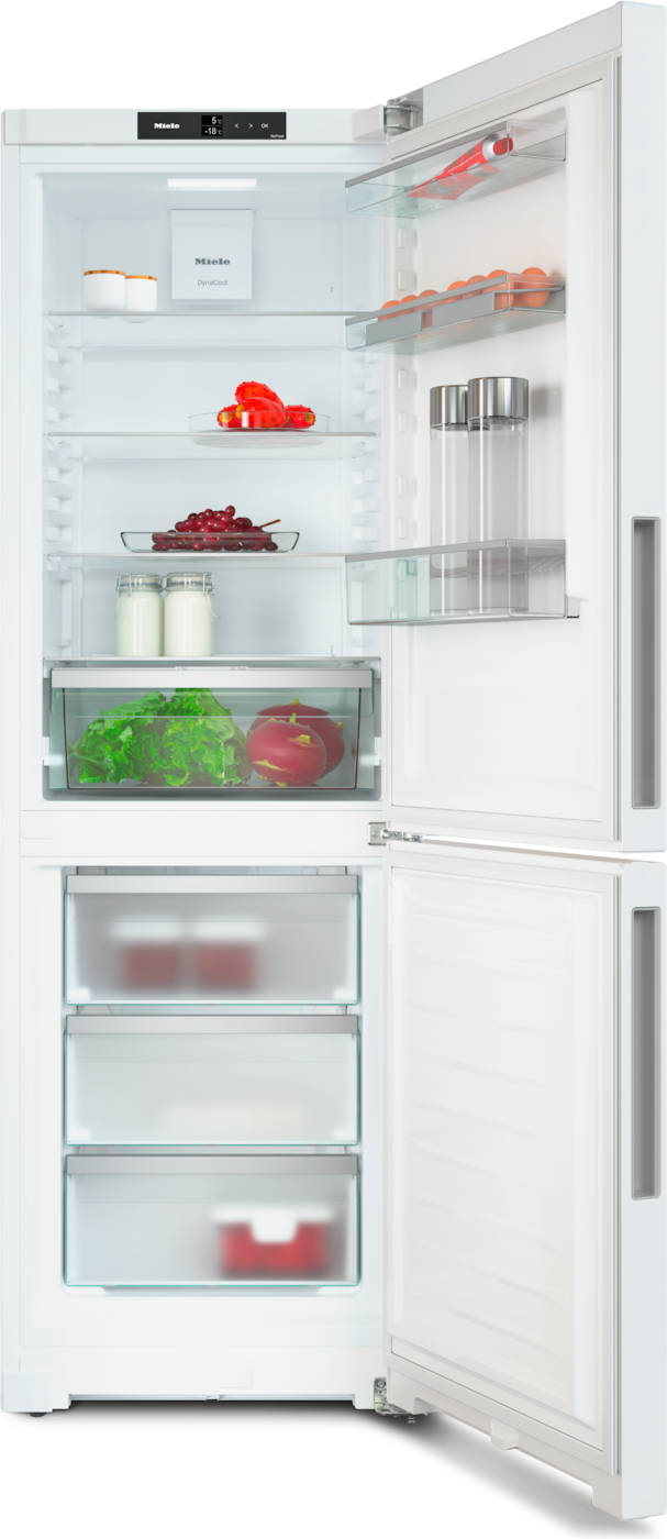 Miele KFN 4375 DD ws freistehende Kühl-Gefrierkombination