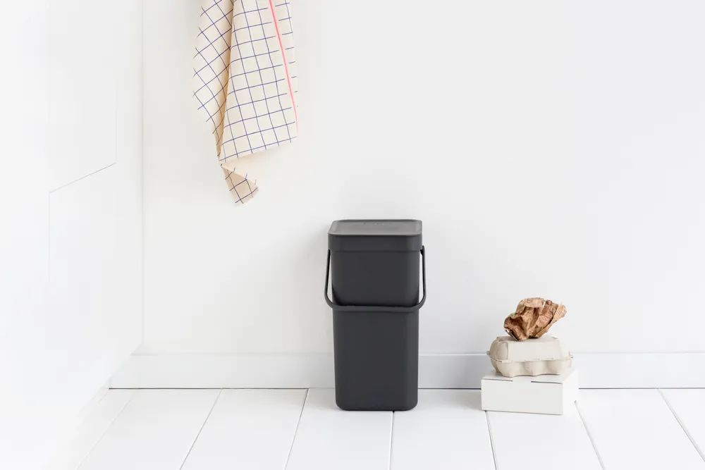 Brabantia Abfallbehälter 'Sort & Go', 12L - Grey