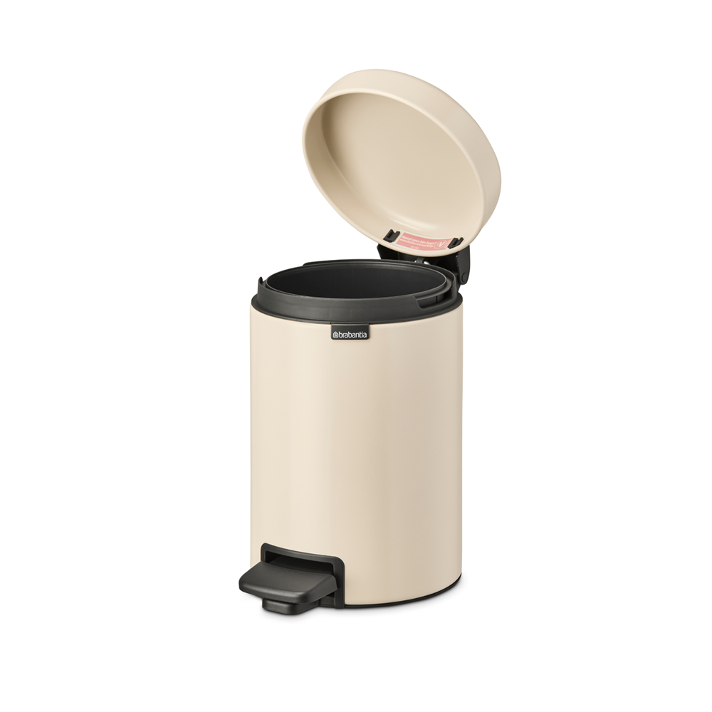 Brabantia NewIcon Treteimer, 3l, Soft Beige
