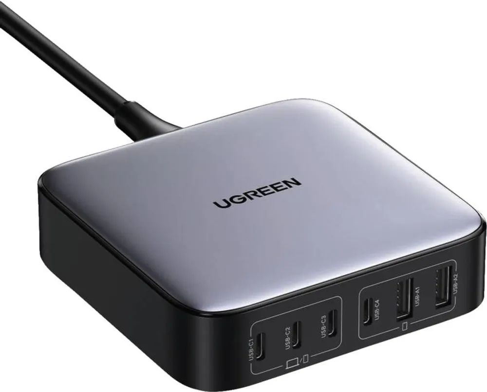 UGREEN 2*USB-A+4*USB-C 200W Desktop Fast Charger CD271