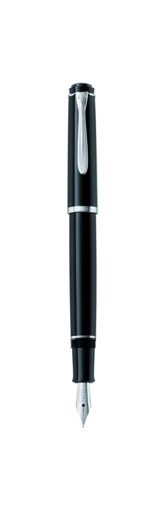 Pelikan Patronen-Füllhalter Classic 205 Schwarz F im Etui