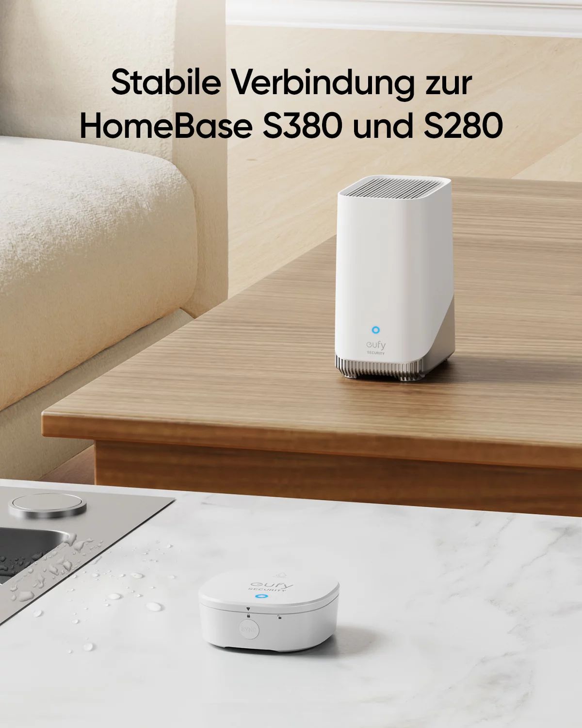 Anker eufy Wasser‑ und Frostmelder