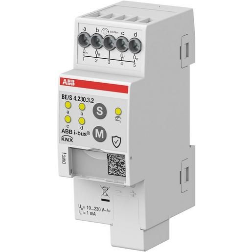 ABB BINÄREINGANG 4F 10-230V M.BED / ABB BE/S 4.230.3.2 2CDG110279R0011