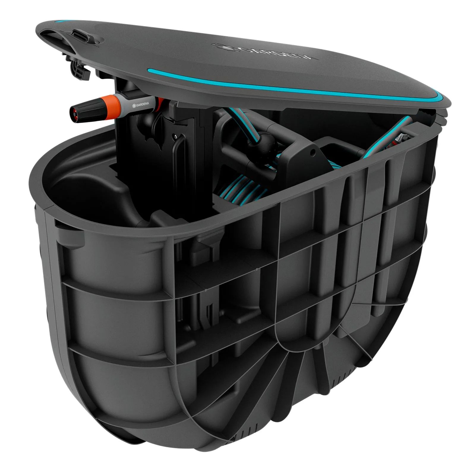 Gardena Undercover Schlauchbox RollUp M 20 m