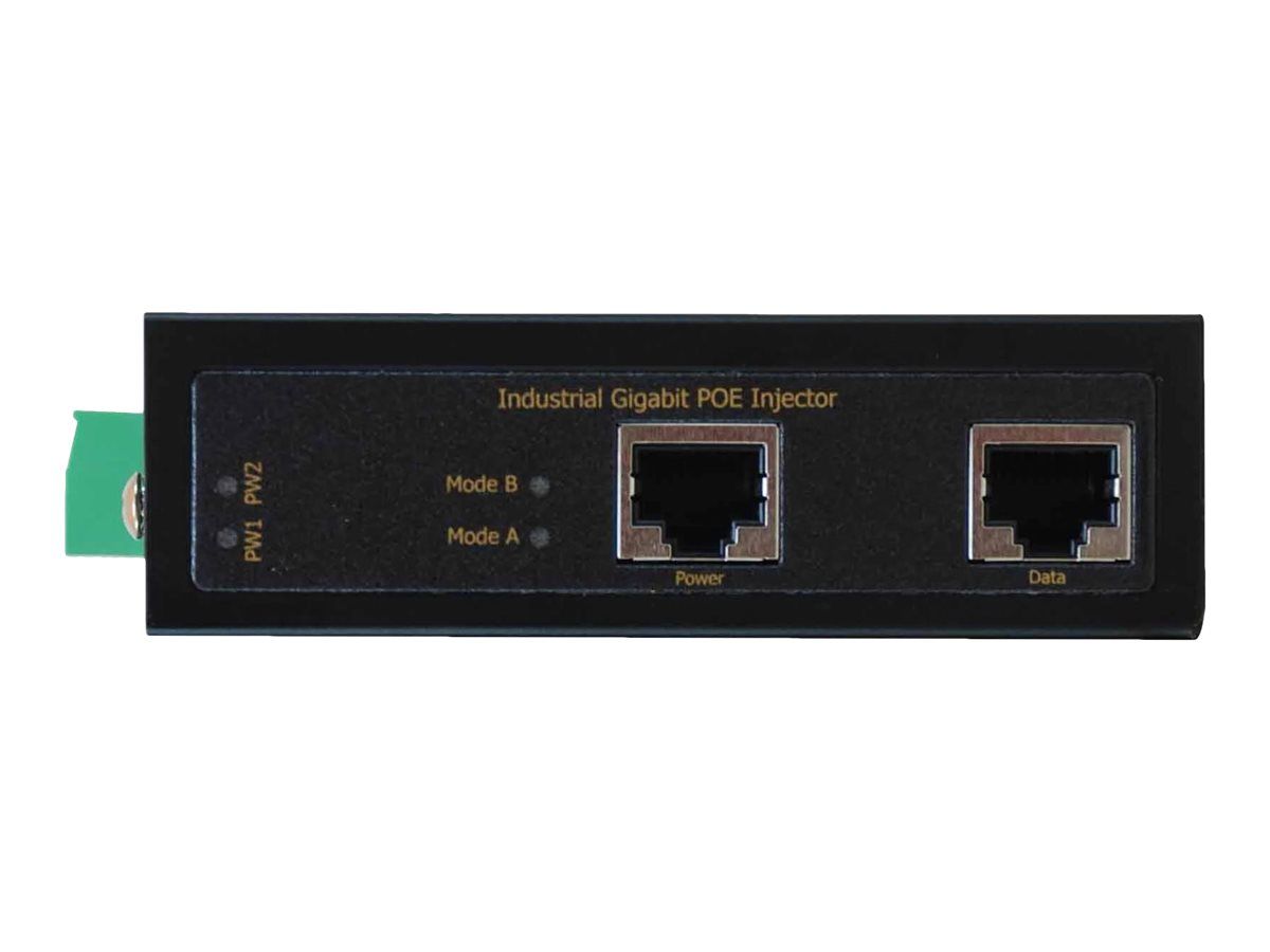 LevelOne IGP-0102 - Power Injector (DIN-Schienenmontage möglich)