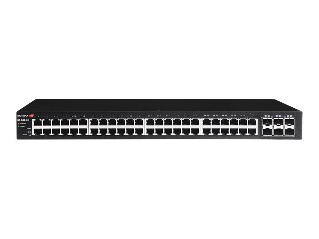Edimax Pro GS-5654LX - Switch - Smart - 48 x 10/100/1000 + 6 x 10 Gigabit SFP+ (Uplink)