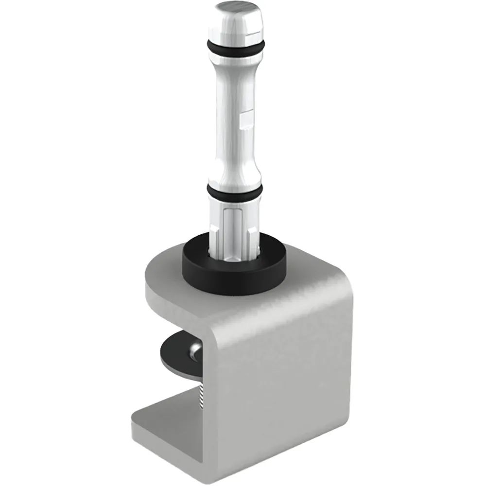 Veyhl GmbH  Befestigungsklammer Akustikpaneel Mira board, Stahl weißaluminium, RAL 9006