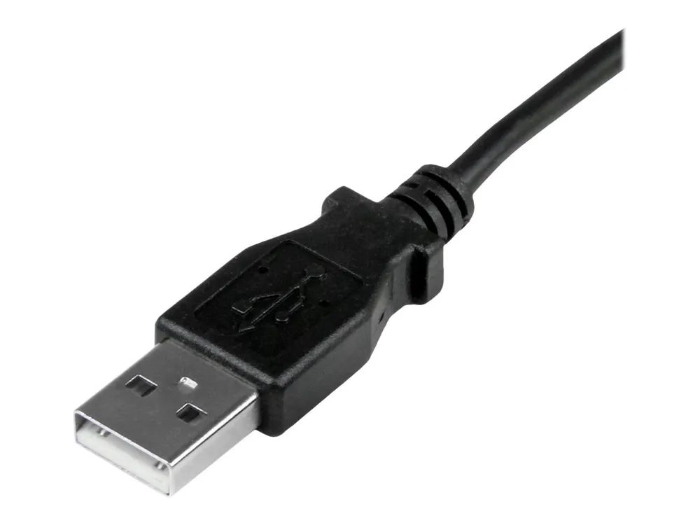 StarTech.com 1m USB auf Mini USB Anschlusskabel 90° gewinkelt - USB A zu Mini B Kabel - 1 x USB A (St)