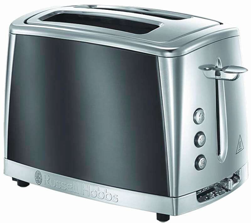 Russell Hobbs Luna Moonlight Grey Toaster