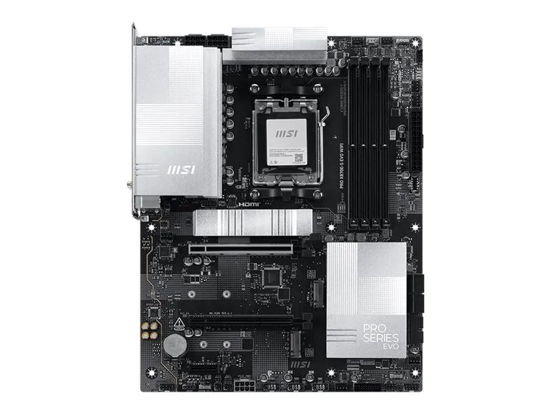 MSI PRO X870E-S EVO WiFi (X870,AM5,ATX,DDR5) - Mainboard - AMD Sockel AM5 (Ryzen Zen4)