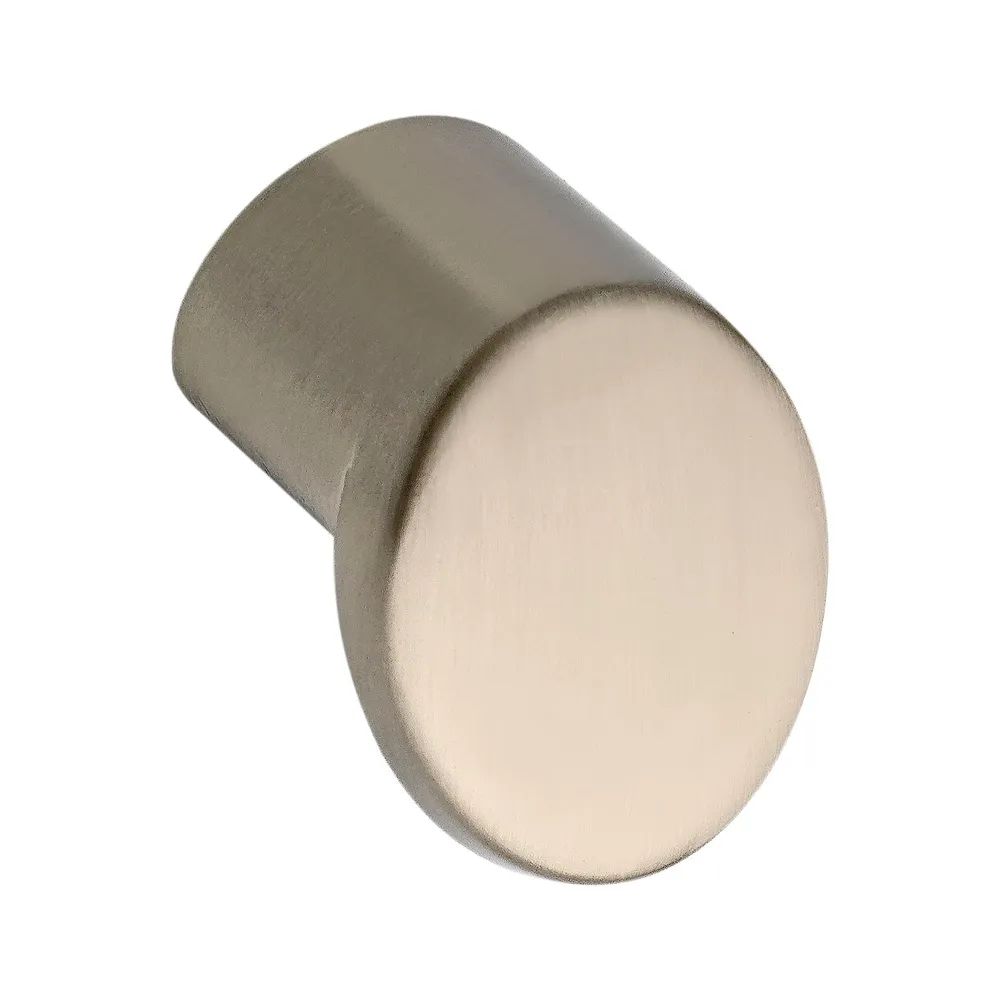 Citterio Line Knopf Fama ø 21 mm, Tiefe 21 mm, ZN Edelstahl Effekt