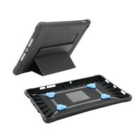 Mobilis PROTECH - Hintere Abdeckung für Tablet - verstärkt, Ständer + Handschlaufe - TFP 4.0 - Schwarz - für Apple 10.9-inch iPad (10. Generation)