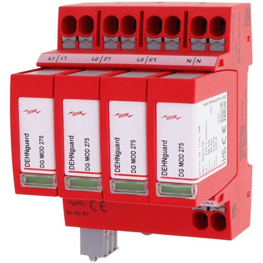 Dehn ÜS-ABLEITER TYP2 4-POL. TN-S / DEHN DG SMP TNS 275 FM 942407