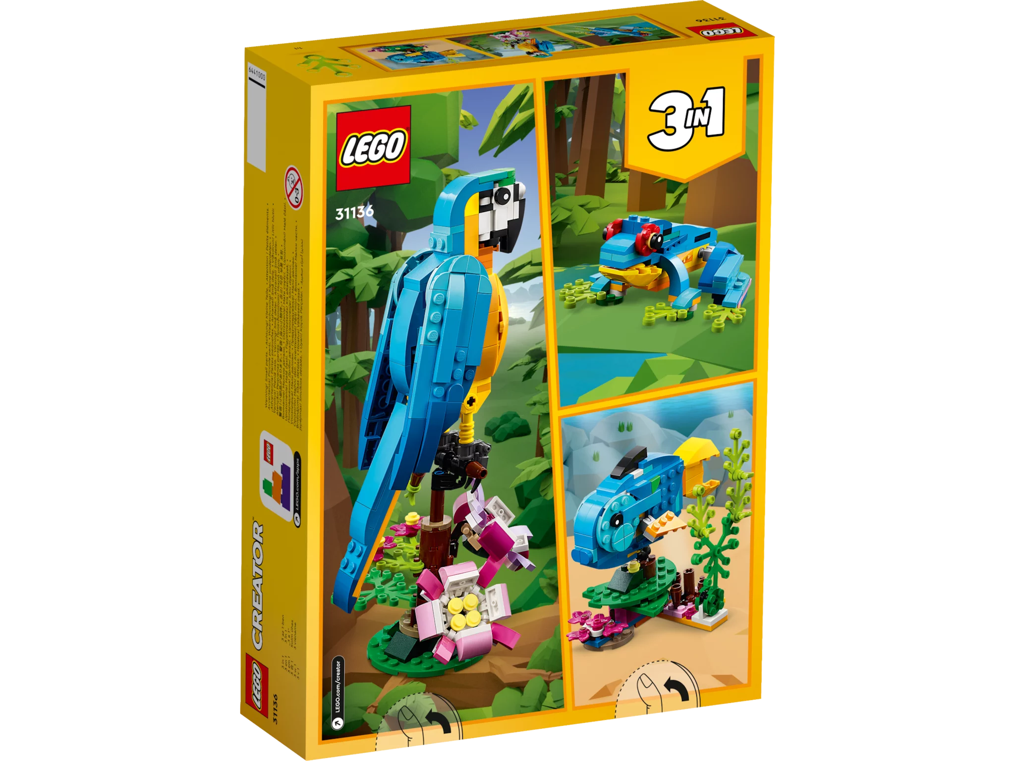 LEGO Exotischer Papagei