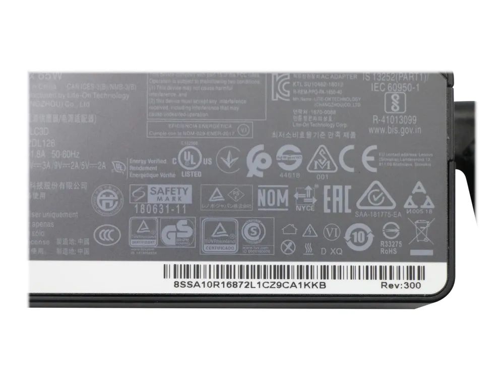 Lenovo Lite-On ADXL65YCL2D - Netzteil - Wechselstrom 100-240 V