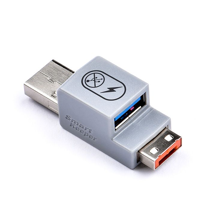 Smart Keeper Basic"USB-A Port" Smart Data Blocker orange
