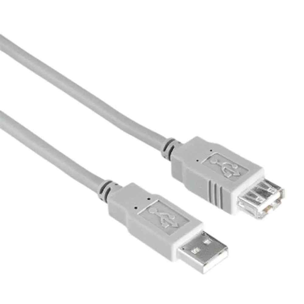 Hama USB-Verlängerungskabel, USB 2.0, 1,50 m