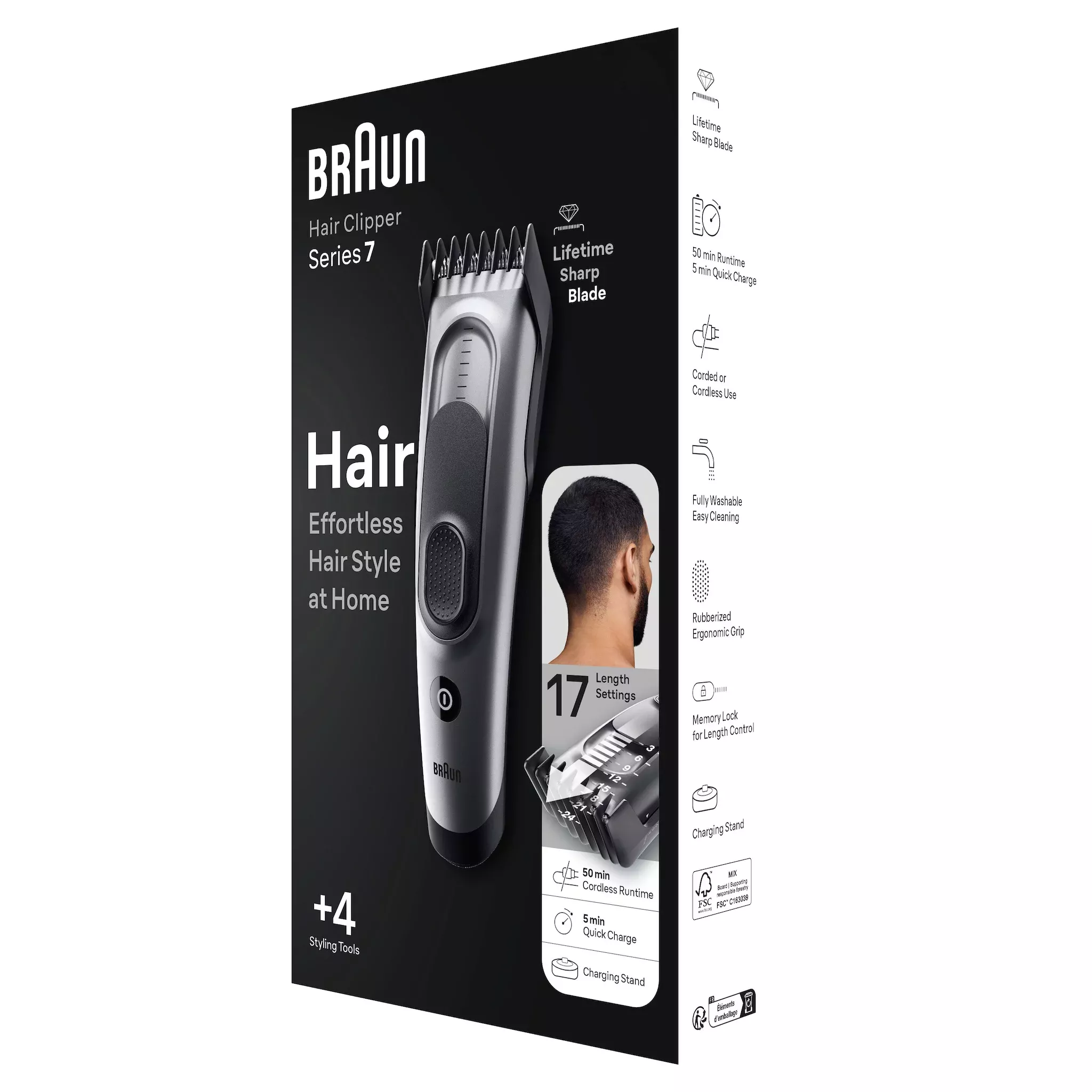 HairClipper HC7390 | Braun 656656709