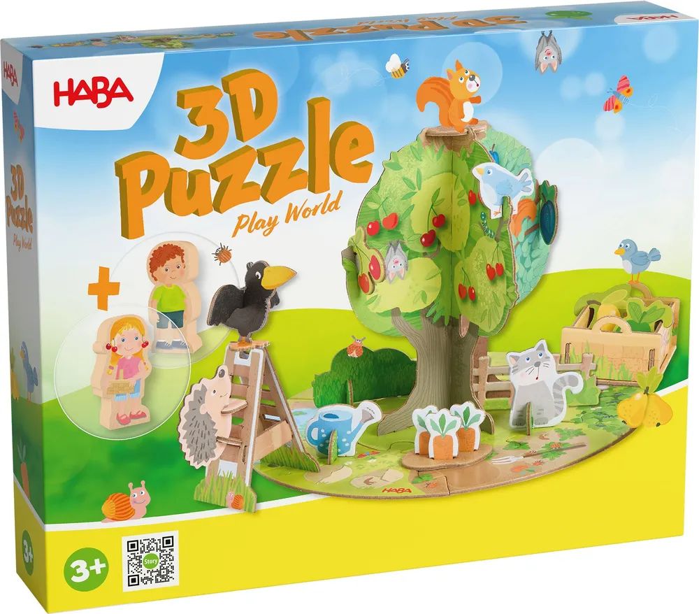 Habermaass GmbH & Co. KG 3D-Puzzle-Spielwelt Obstgarten