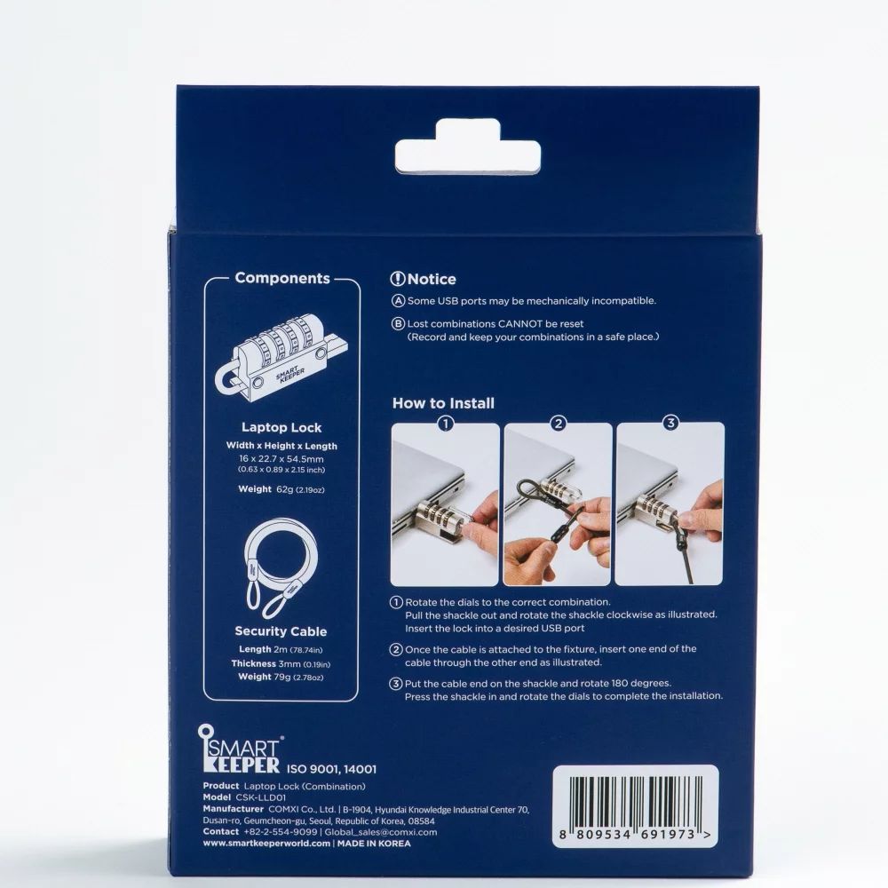 Smart Keeper "USB-A Port" Anti-Diebstahl Schloss