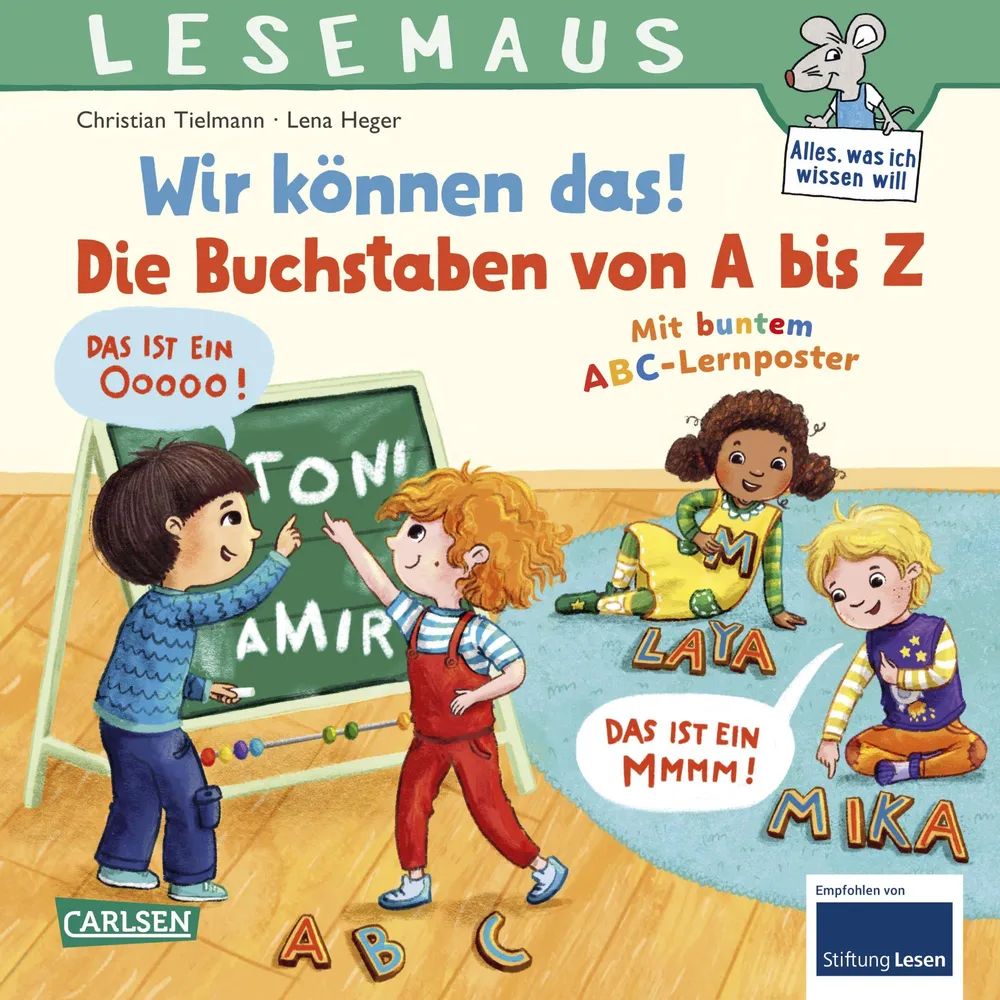 Carlsen Verlag GmbH LM 125 Wir können das! Buchstaben A-Z