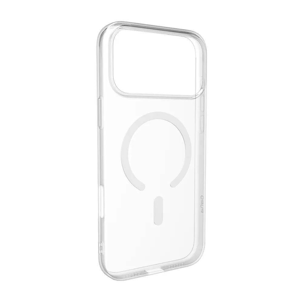 PURO LITE MAG MagSafe kompatibles Cover für iPhone 17 PRO, transparent