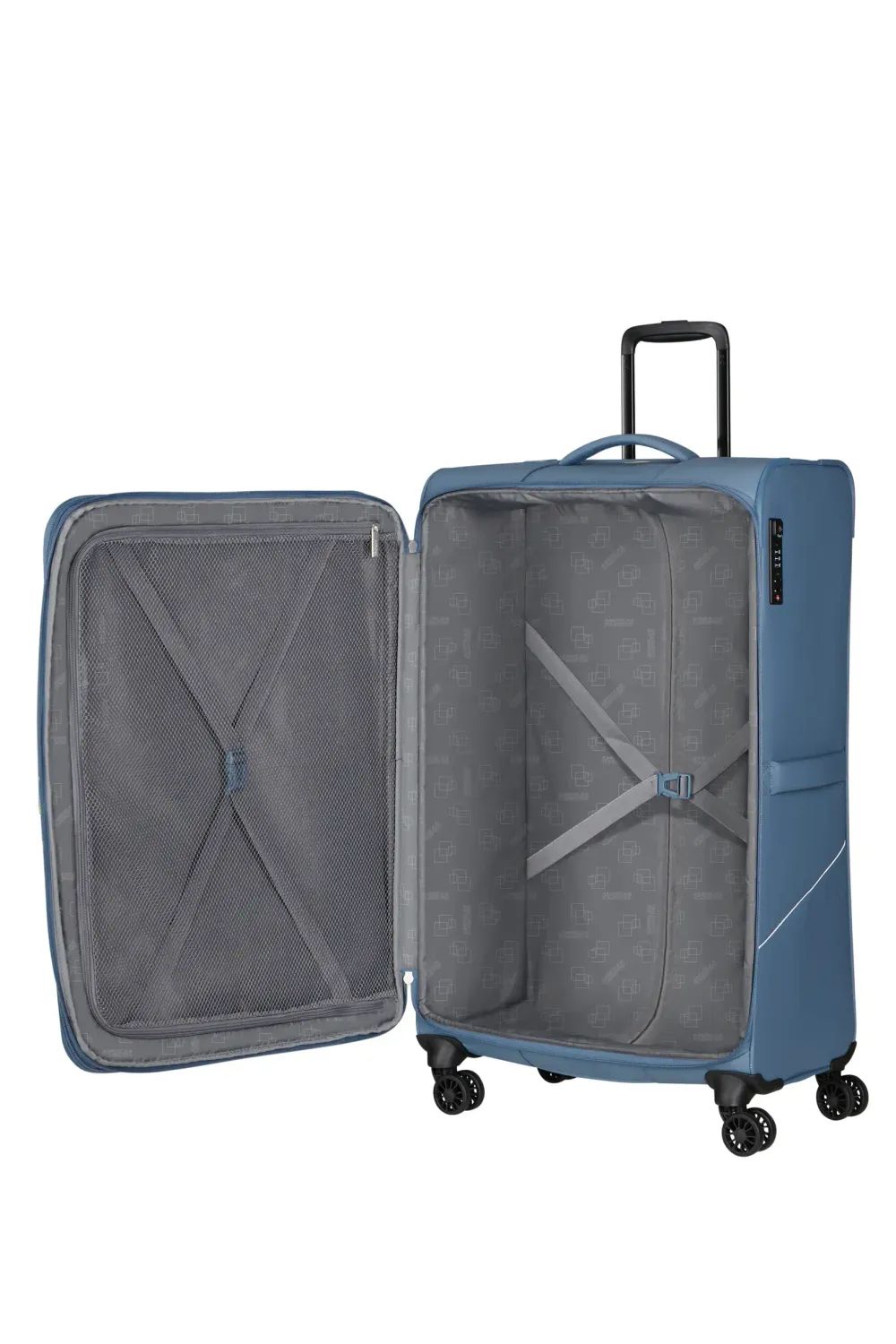 AMERICAN TOURISTER SUMMERRIDE SPINNER L EXP TSA SP, CORONET BLUE