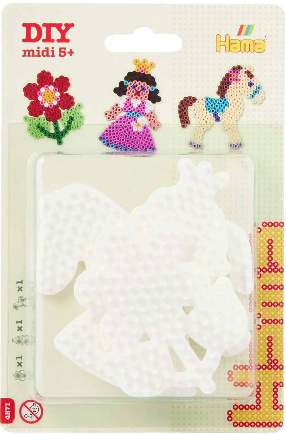 Malte Haaning Plastic A/S HAMA Stiftp. Prinzessin/Blume/Pony