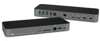 OWC OWCTB3DK14PSGG - Kabelgebunden - Thunderbolt 3 - 3,5 mm - 10,100,1000 Mbit/s - Grau - MicroSD (TransFlash) - SD