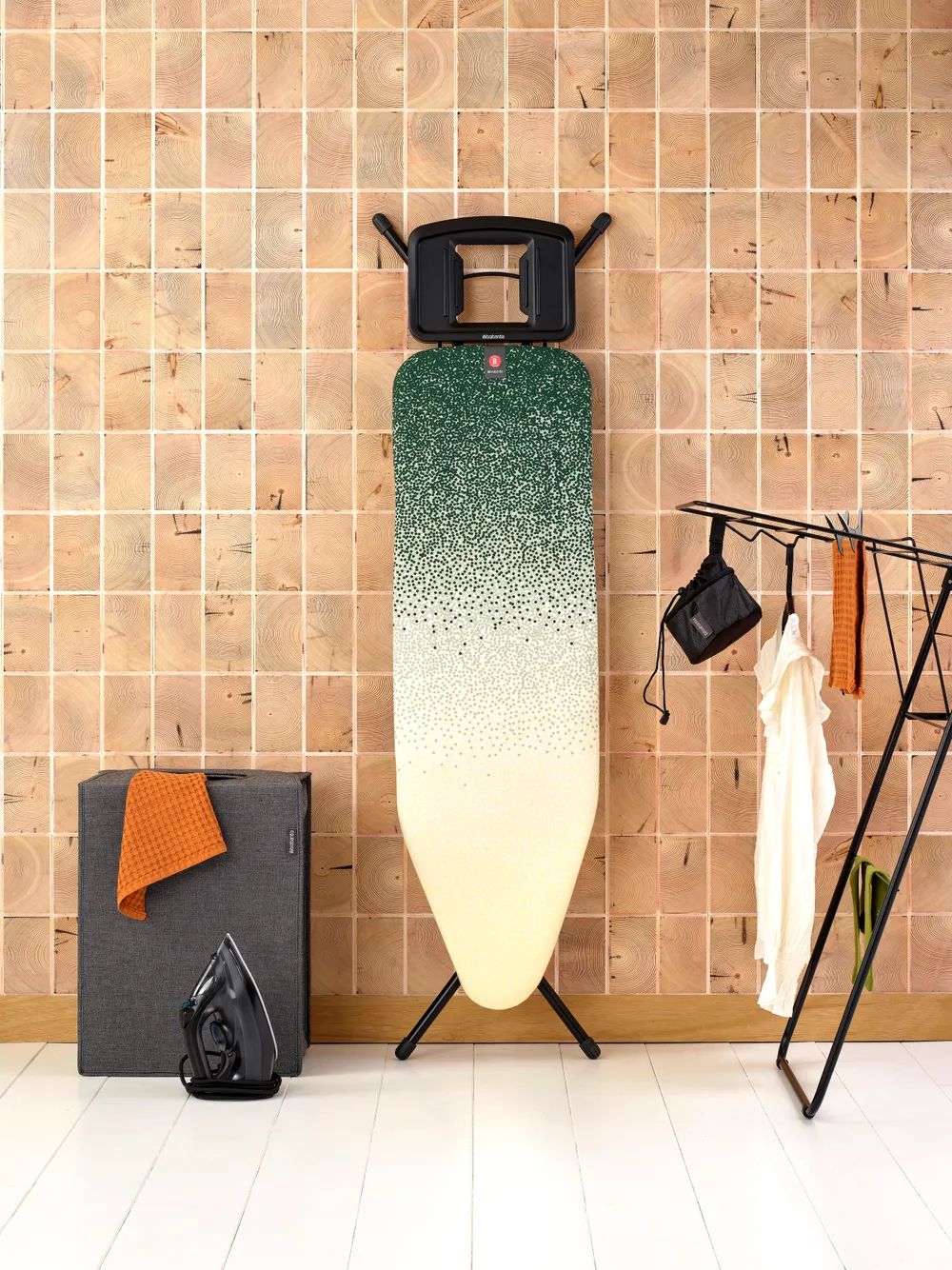 Brabantia Bügeltisch B, 124x38cm, Dst-Mulde Solid, New Dawn