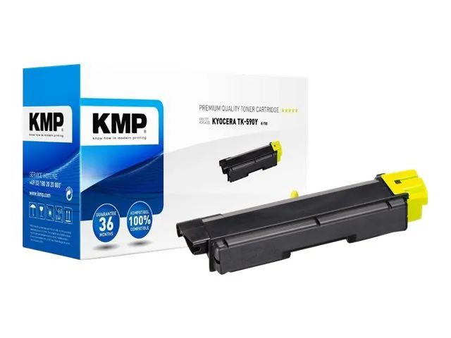 KMP K-T55 - Gelb - kompatibel - Tonerpatrone (Alternative zu: Kyocera TK-590Y)