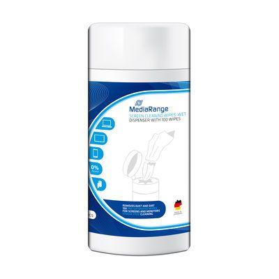 MediaRange Reinigungstücher 100Stk