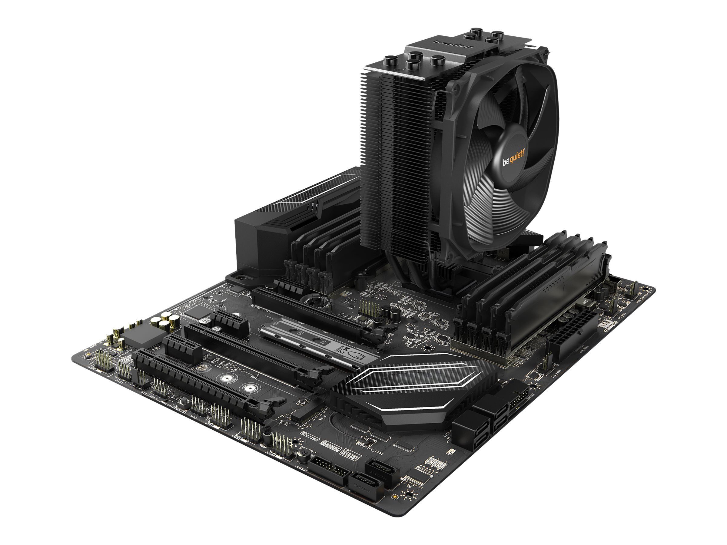 Be Quiet! Dark Rock Slim - Prozessor-Luftkühler - (für: LGA1150, LGA1151, LGA1155, LGA1200, LGA1700, LGA2011-3 (Square ILM)