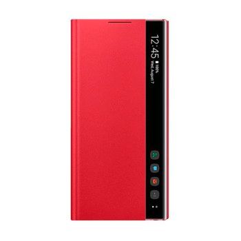 Samsung Clear View Cover "EF-ZN970" für Galaxy Note 10 (5G), Rot