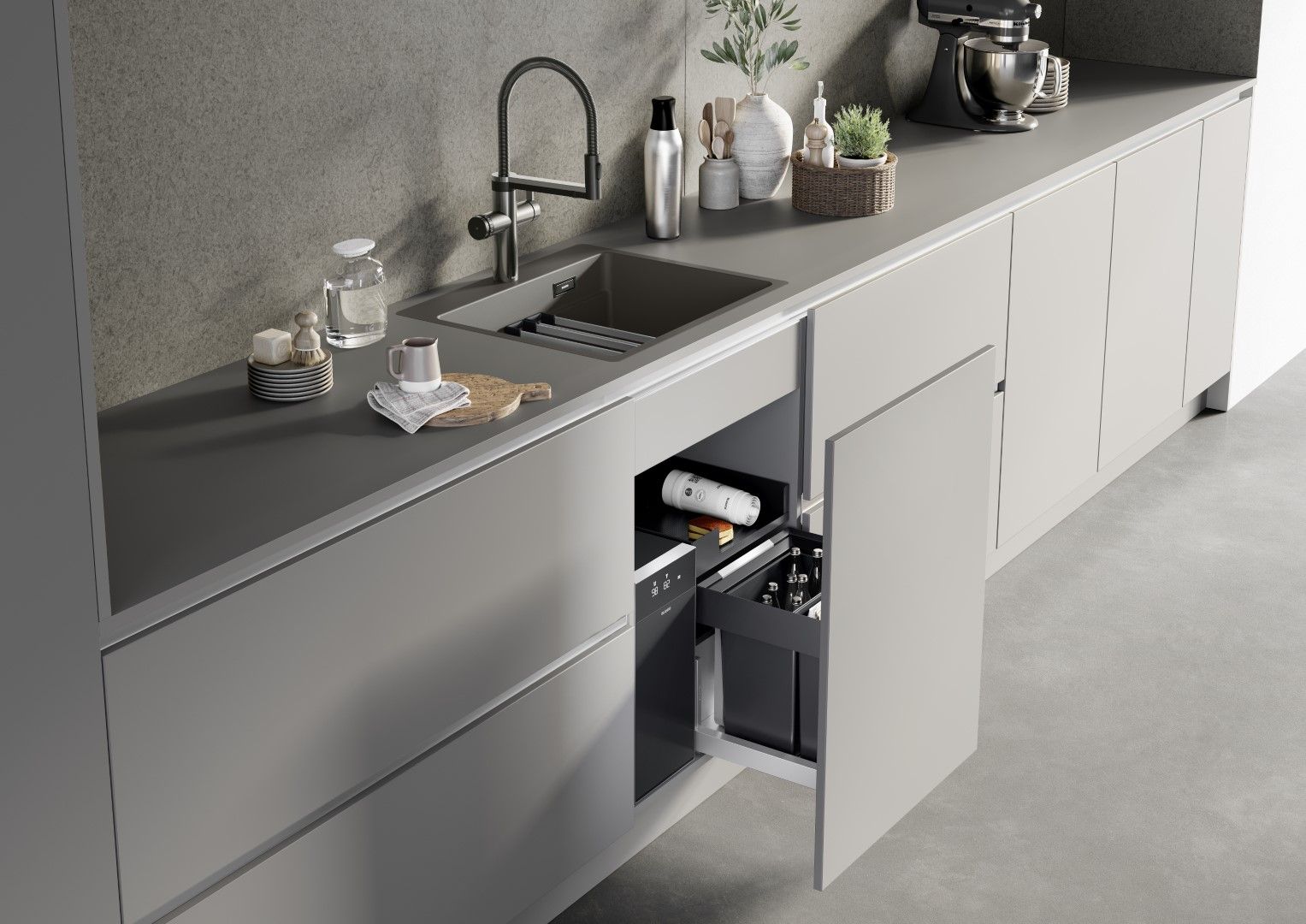 BLANCO CHOICE ICONA satin dark steel