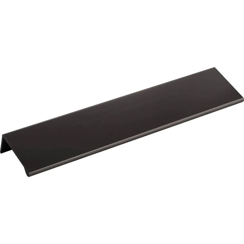 Furnipart Griffleiste Piojo 3000 mm zum Aufkleben, Aluminium schwarz matt