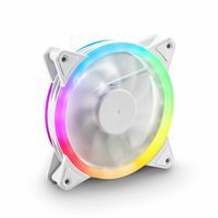 Sharkoon Lüfter 120*120*25 Shark Blades PWM RGB weiß - 400 rpm