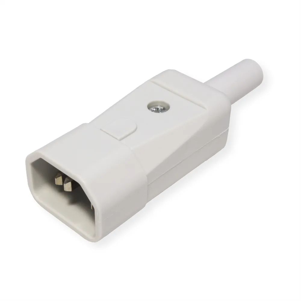 BACHMANN Kaltgerätestecker Typ 749 70°C, grau