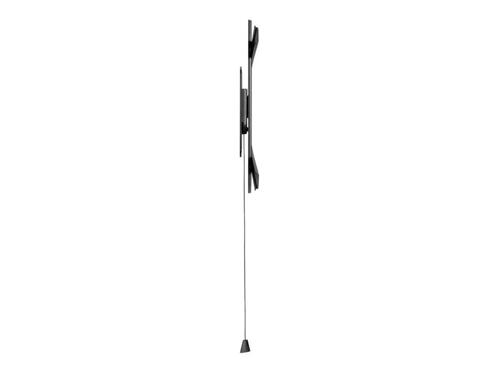 Equip Befestigungskit (Wandmontagehalterung) - für Flachbildschirm - universal drehbar - Kunststoff, stainless steel, Aluminium - Schwarz - Bildschirmgröße: 94-203 cm (37"-80")