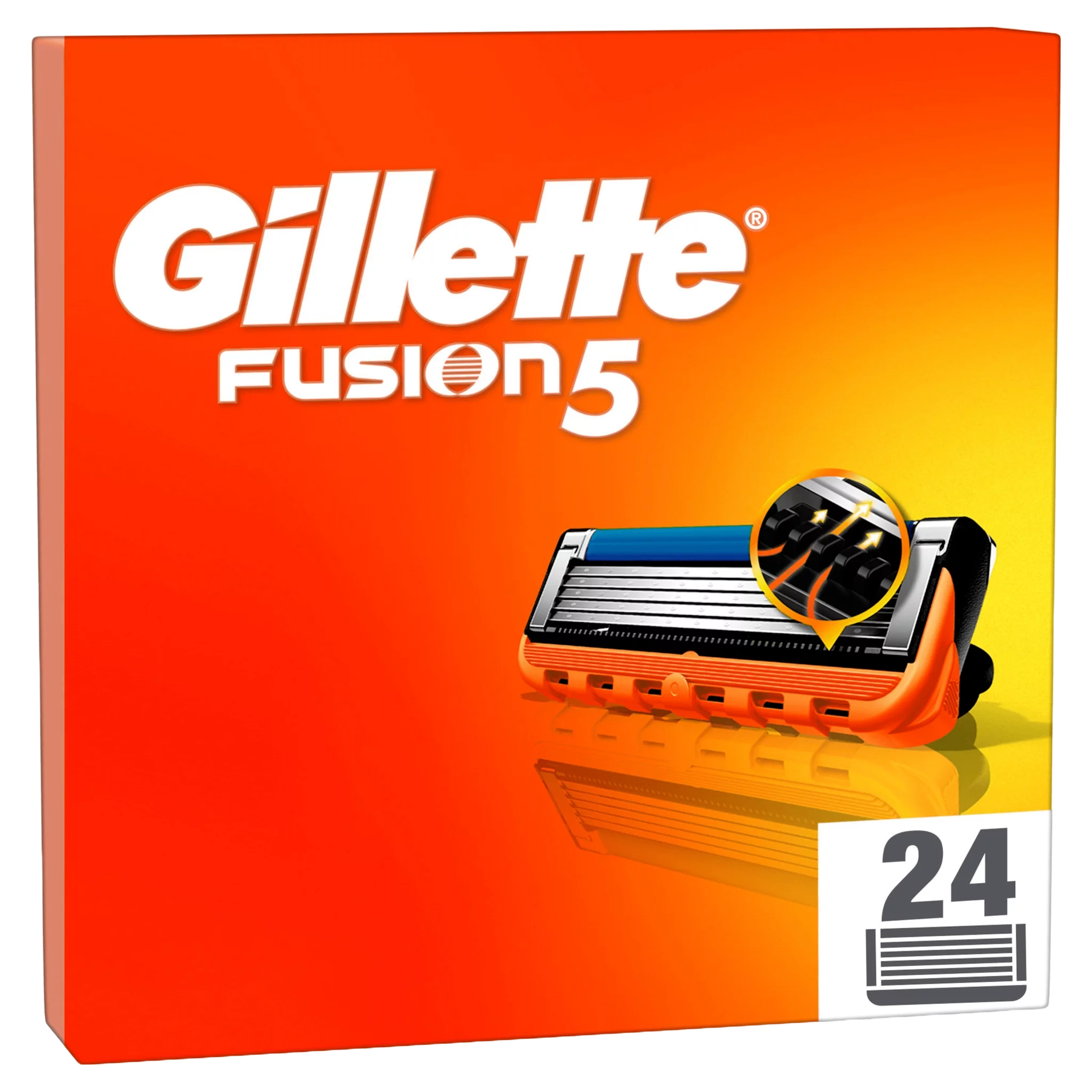 Gillette Fusion5 Systemklingen 24er - Online Versandvariante
