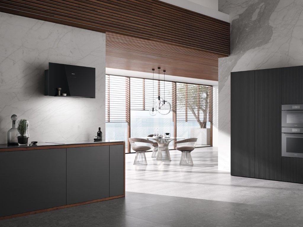 Miele Dunstabzugshaube DA 9092 W Obsidianschwarz