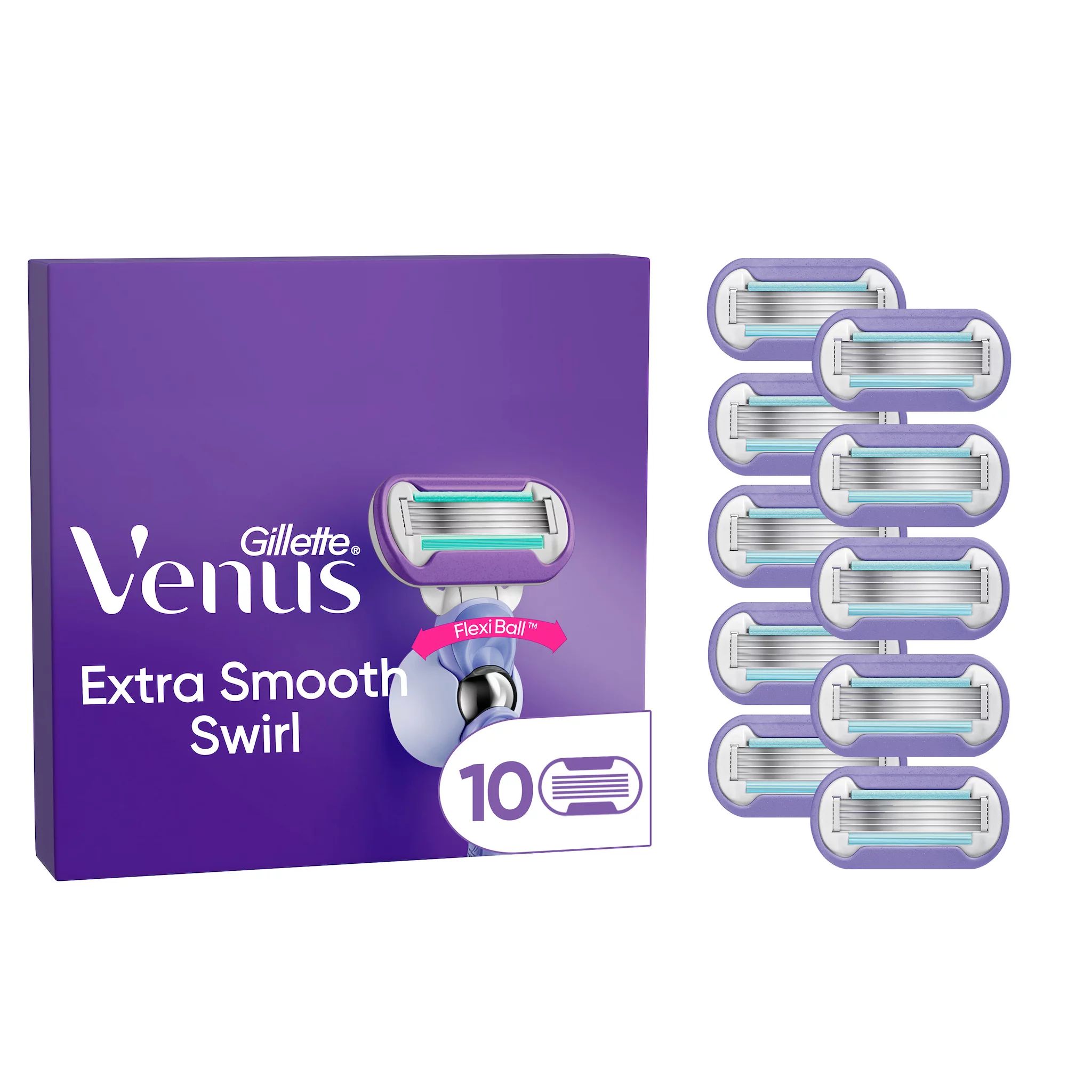 Gillette Venus Deluxe Smooth Swirl Systemklingen 
