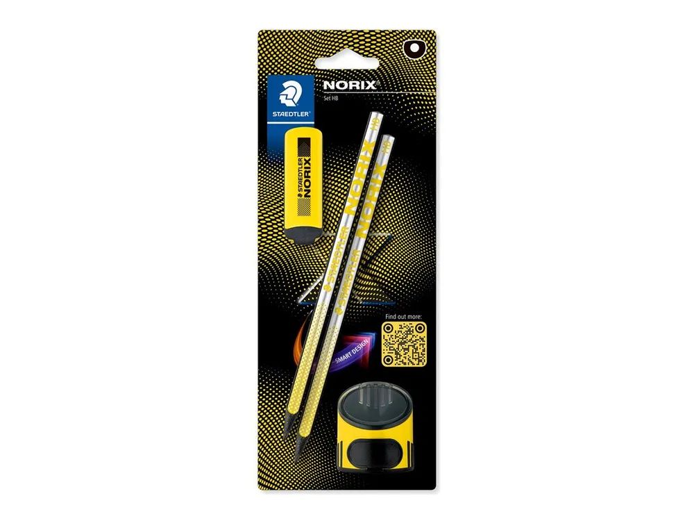 STAEDTLER Norix 181 - Bleistift - X-treme, intelligent - Grafit - HB (Packung mit 2)