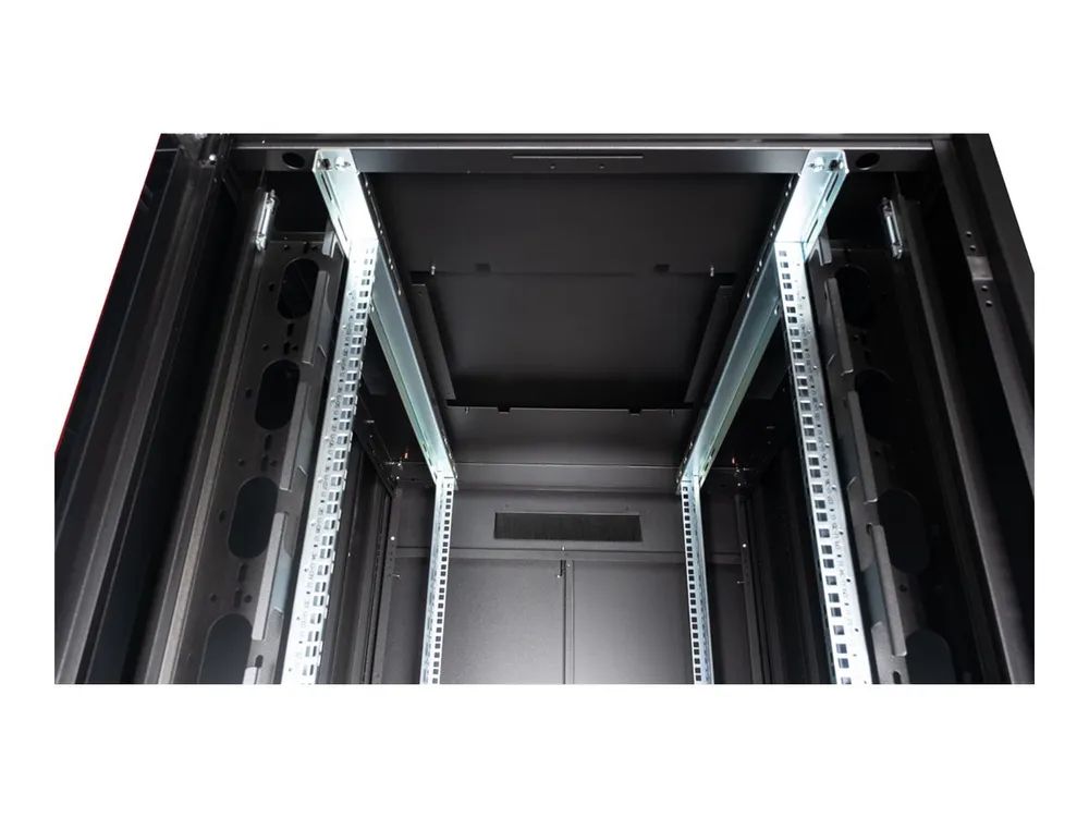 ROLINE Pro - Schrank Netzwerkschrank - mit Glastür, 800 x 1000 mm (B x T)
