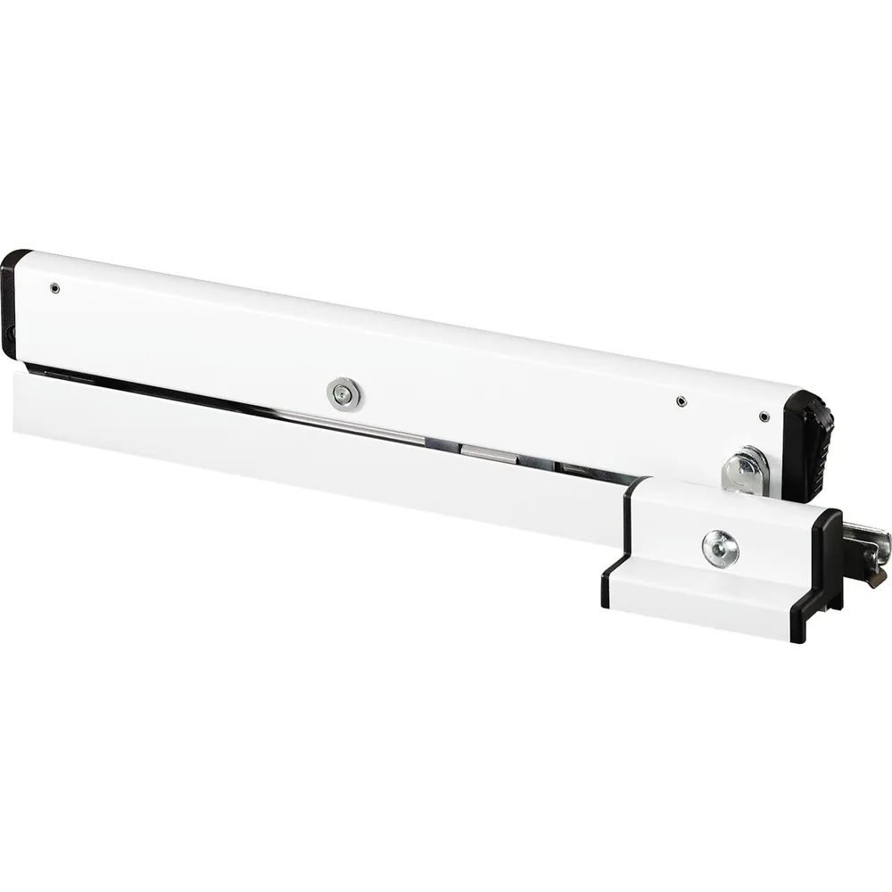 GEZE OL90N Öffnerschere mit Flügelbock Standard, Alu weiß RAL 9016