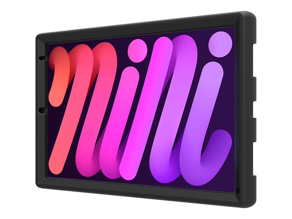 Compulocks Rugged Edge Case for iPad Mini 8.3" - Stoßstange für Tablet - widerstandsfähig - Gummi - Schwarz - für Apple iPad mini (6. Generation)